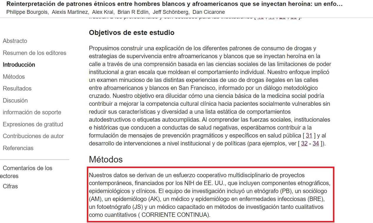 “Reinterpreting Ethnic Patterns among White and African American Men Who Inject Heroin: A Social Science of Medicine Approach”