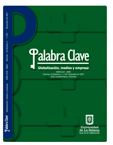 Artículo científico “Política y discurso. Un modelo de análisis cualitativo” (2007)