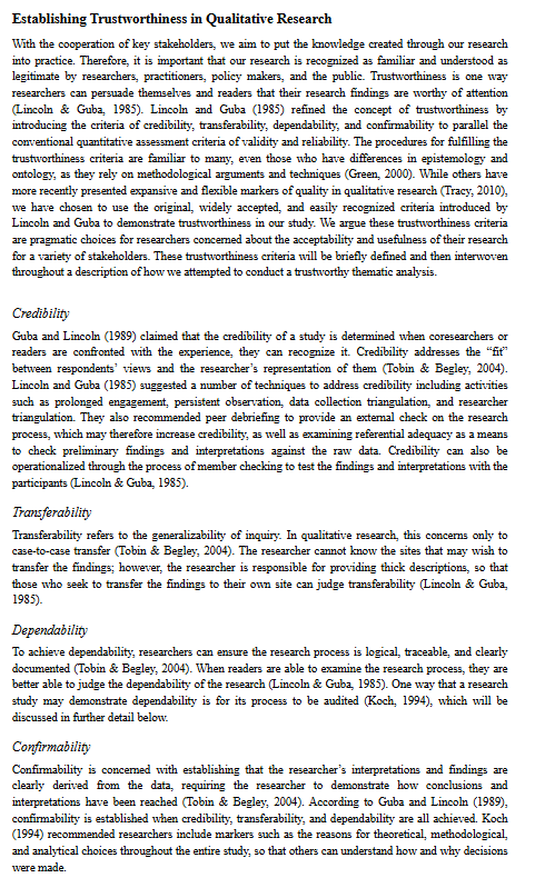 Artículo científico “[Trad.] Análisis temático: Esforzándose por cumplir los criterios de confiabilidad” (2017)
