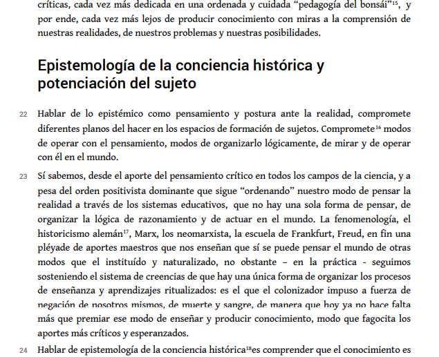 Notas de investigación: “Universidad, producción de conocimiento y formación en América Latina” (2007)
