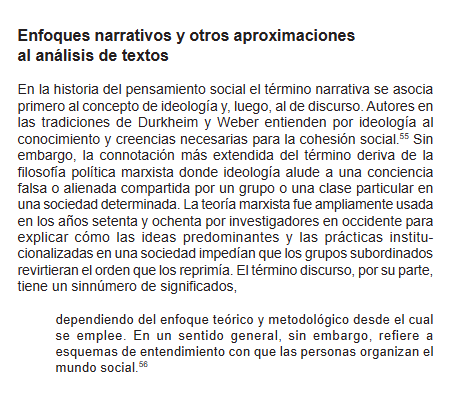 Artículo científico “Aproximación narrativa al estudio de fenómenos sociales: principales líneas de desarrollo” (2011)