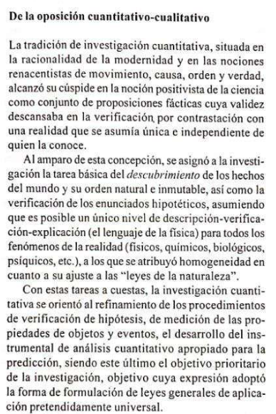 Ensayo académico ‘La disputa cuantitativo-cualitativo en ciencias sociales: un falso dilema’ (2003)