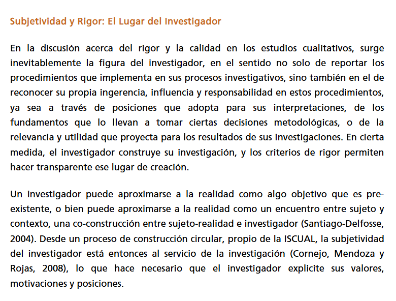 Artículo científico “Rigor y calidad metodológicos: Un reto a la investigación social cualitativa” (2011)