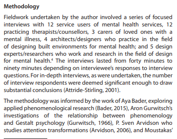 Artículo científico ‘[Trad.] Percepciones de la espacialidad: significados supramodales y metáforas en entornos terapéuticos’ (2018)