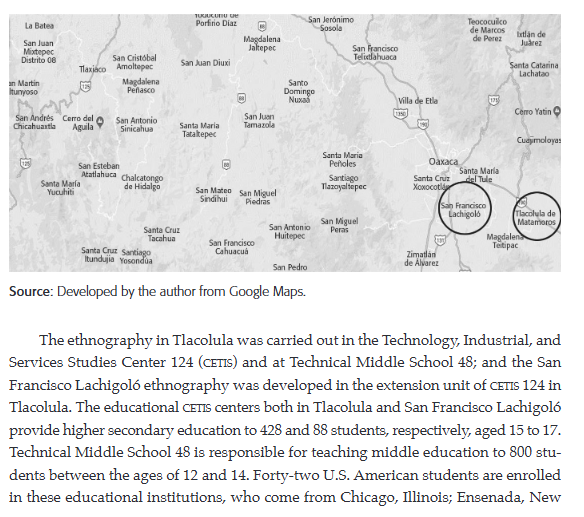 Artículo científico ‘Estudiantes estadounidenses en escuelas mexicanas: brechas y desafíos para la inclusión. Contribuciones etnográficas de Oaxaca, México.’ (2019)