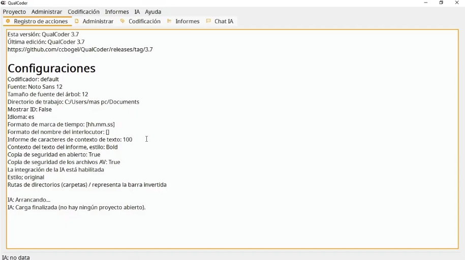 Tutorial: Instalación de QualCoder 3.7 (alternativa open source a NVIVO y ATLAS.ti)
