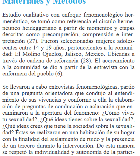 Artículo científico ‘Construcciones sociales de la salud sexual en mujeres adolescentes de una comunidad rural.’ (2024)