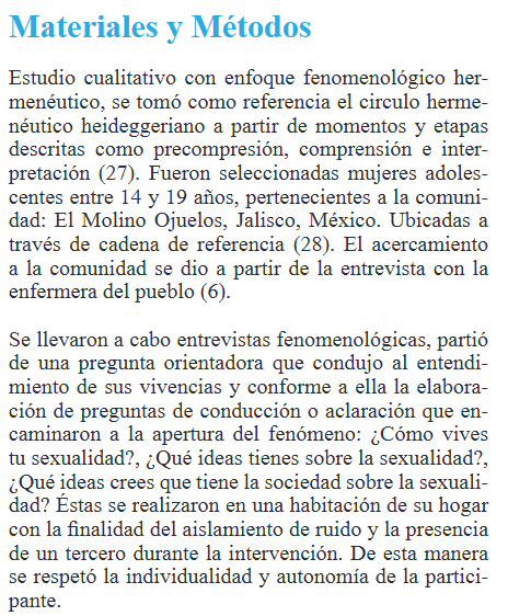Artículo científico ‘Construcciones sociales de la salud sexual en mujeres adolescentes de una comunidad rural.’ (2024)