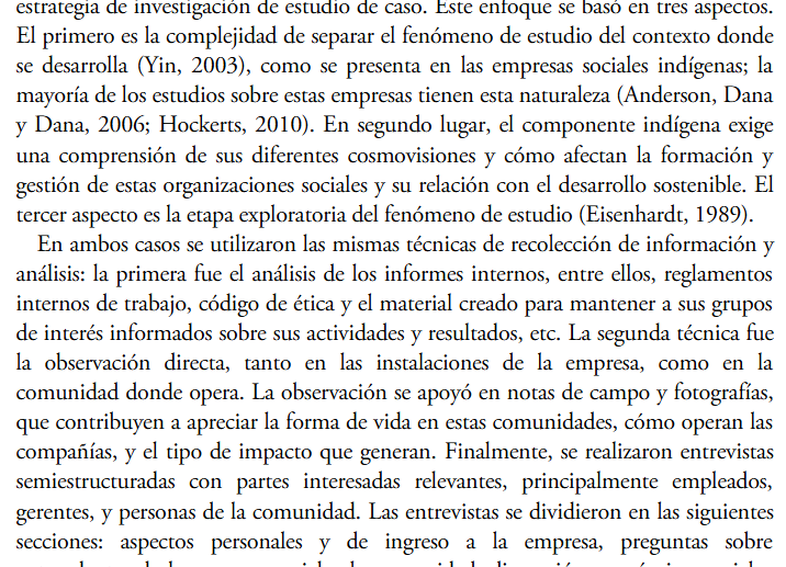 Artículo científico ‘El desarrollo sostenible a través de empresas sociales en comunidades indígenas de América Latina.’ (2019)