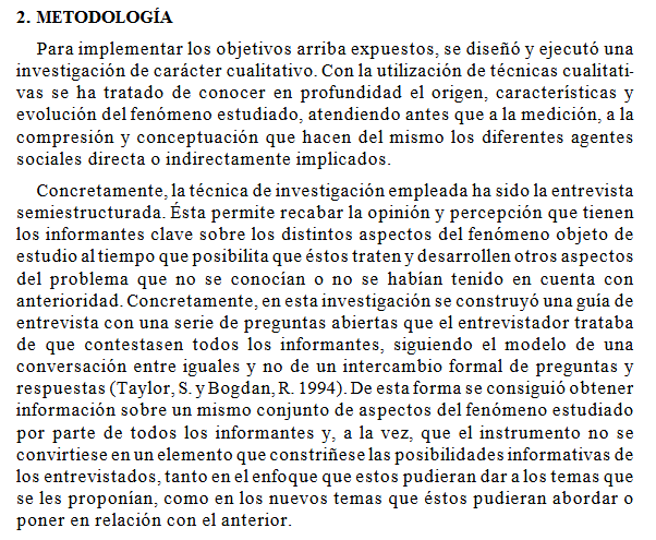 Artículo científico ‘Percepción y tipología del trabajo de los menores: Un acercamiento cualitativo al caso de Andalucía’ (2000)